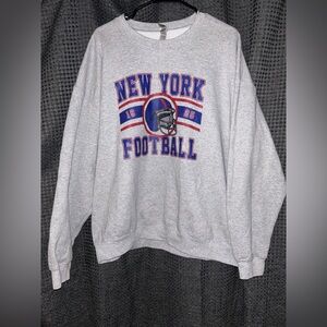 New York Giants Gray Sweatshirt
